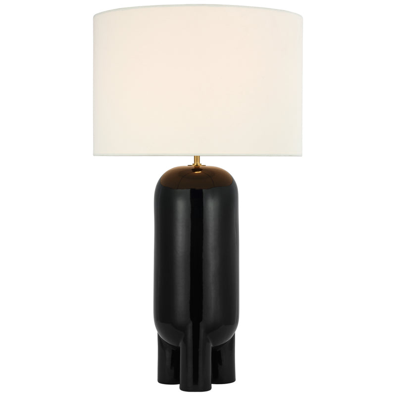 Visual Comfort Signature KW 3664BLK-L LED Table Lamp, Matte Black