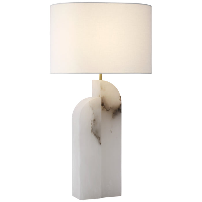 Visual Comfort Signature KW 3930ALB-L LED Table Lamp, Alabaster