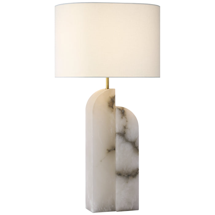 Visual Comfort Signature KW 3931ALB-L LED Table Lamp, Alabaster