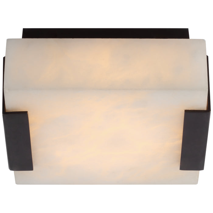 Visual Comfort Signature KW 4110BZ-ALB LED Flush Mount, Bronze