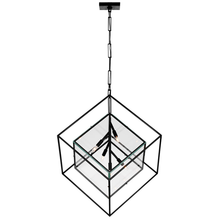 Visual Comfort Signature KW 5025AI-CG LED Pendant, Aged Iron