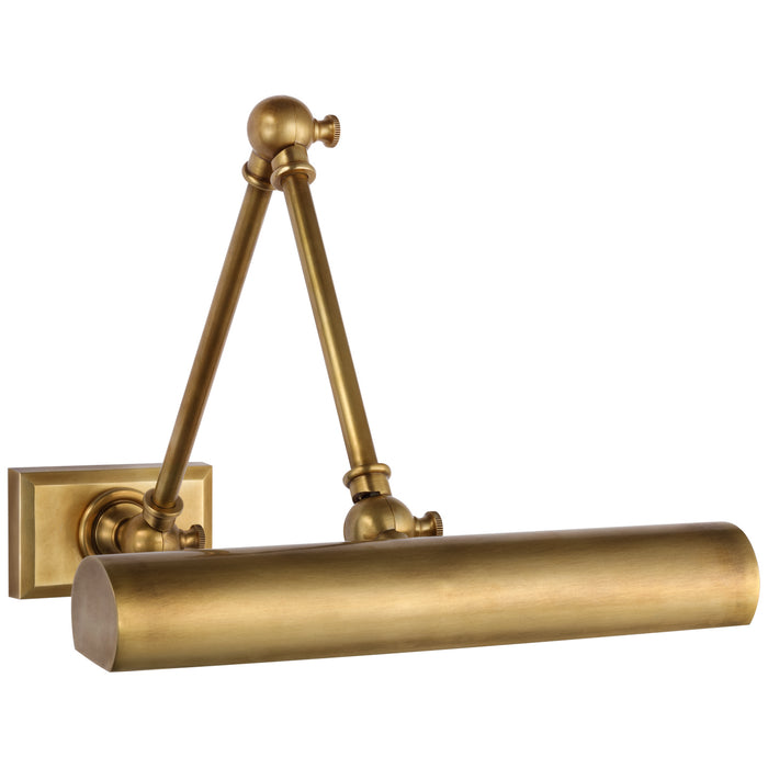 Visual Comfort Signature SL 2709HAB LED Library Light, Hand-Rubbed Antique Brass