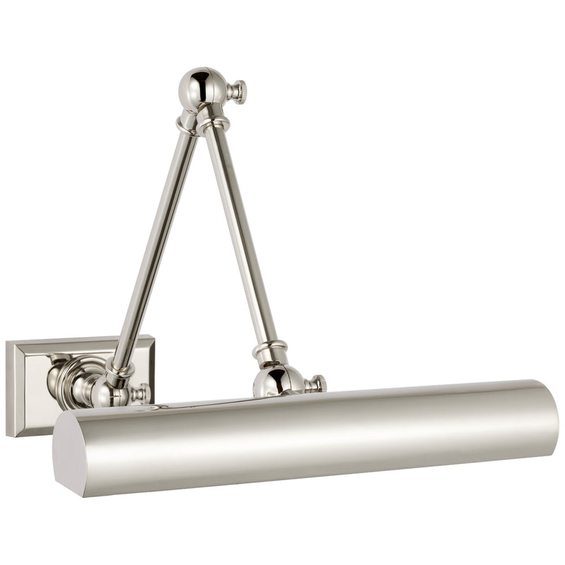 Visual Comfort Signature SL 2709PN LED Library Light, Polished Nickel