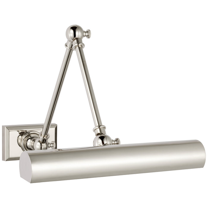 Visual Comfort Signature SL 2709PN LED Library Light, Polished Nickel