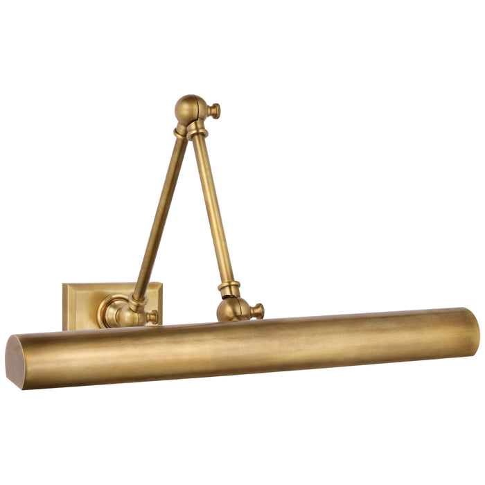 Visual Comfort Signature SL 2710HAB LED Library Light, Hand-Rubbed Antique Brass