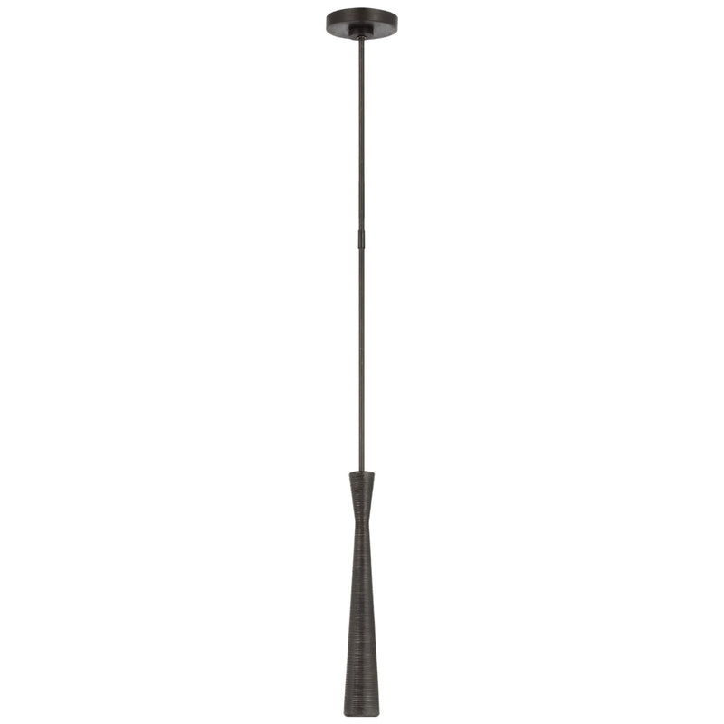 Visual Comfort Signature KW 5037AI LED Mini Pendant, Aged Iron