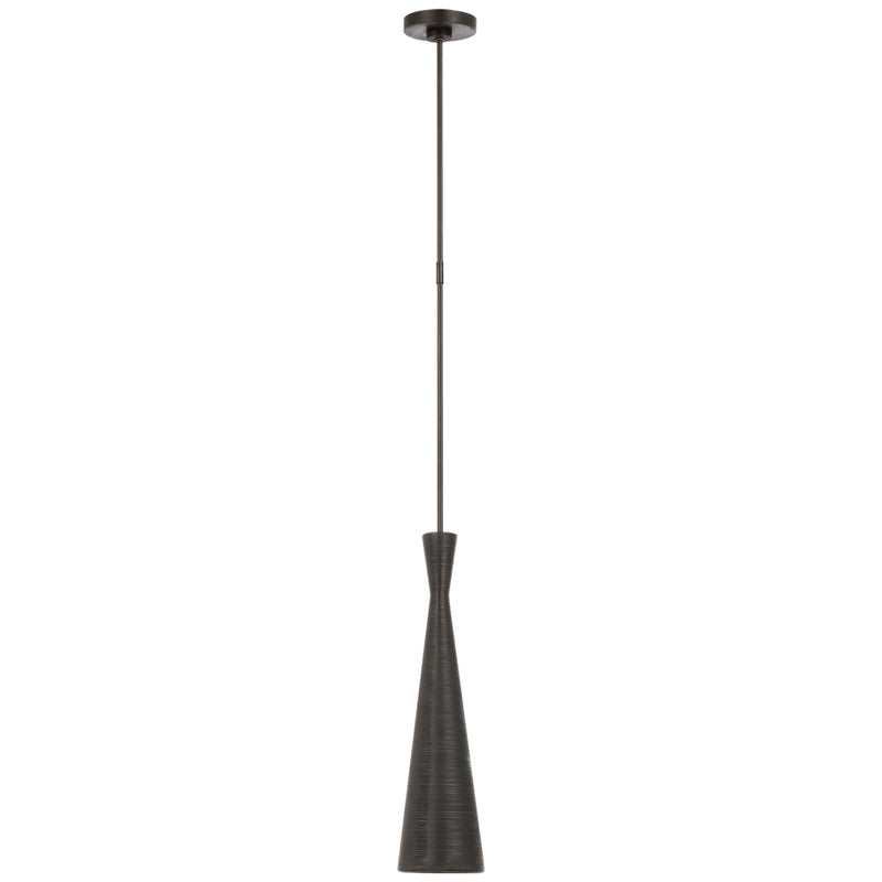 Visual Comfort Signature KW 5038AI LED Pendant, Aged Iron