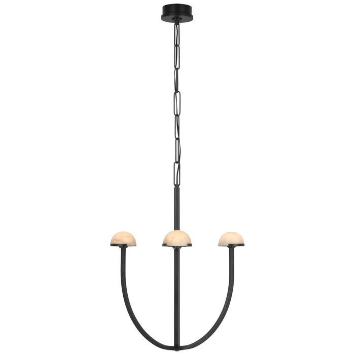 Visual Comfort Signature KW 5620BZ-ALB LED Chandelier, Bronze