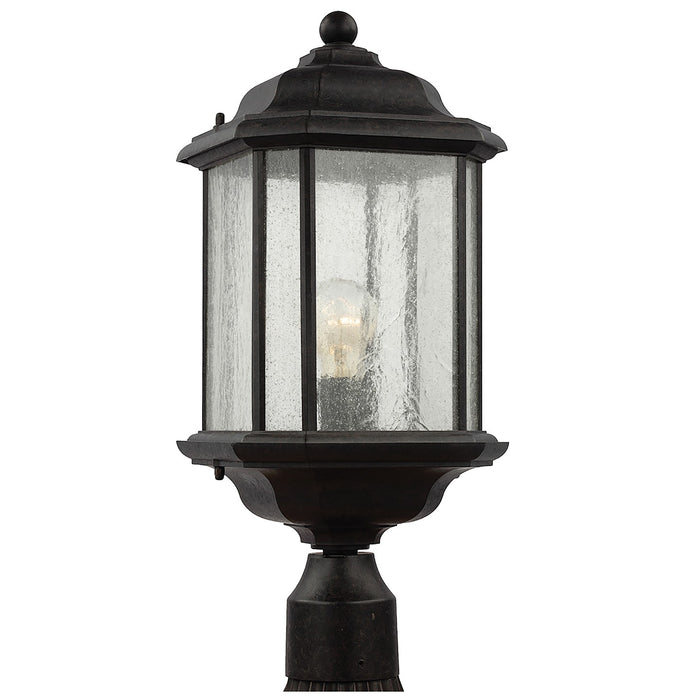 Generation Lighting 82029-746 One Light Outdoor Post Lantern, Oxford Bronze
