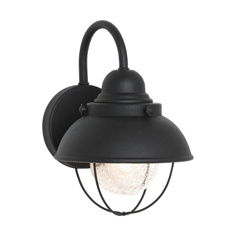 Generation Lighting 8870-12 One Light Outdoor Wall Lantern, Black