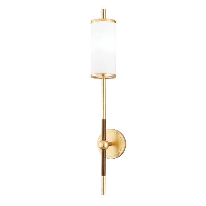 Corbett Lighting 321-11-VGL One Light Wall Sconce, Vintage Gold Leaf