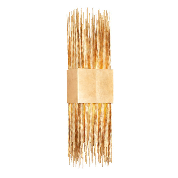 Corbett Lighting 326-02-VGL Two Light Wall Sconce, Vintage Gold Leaf