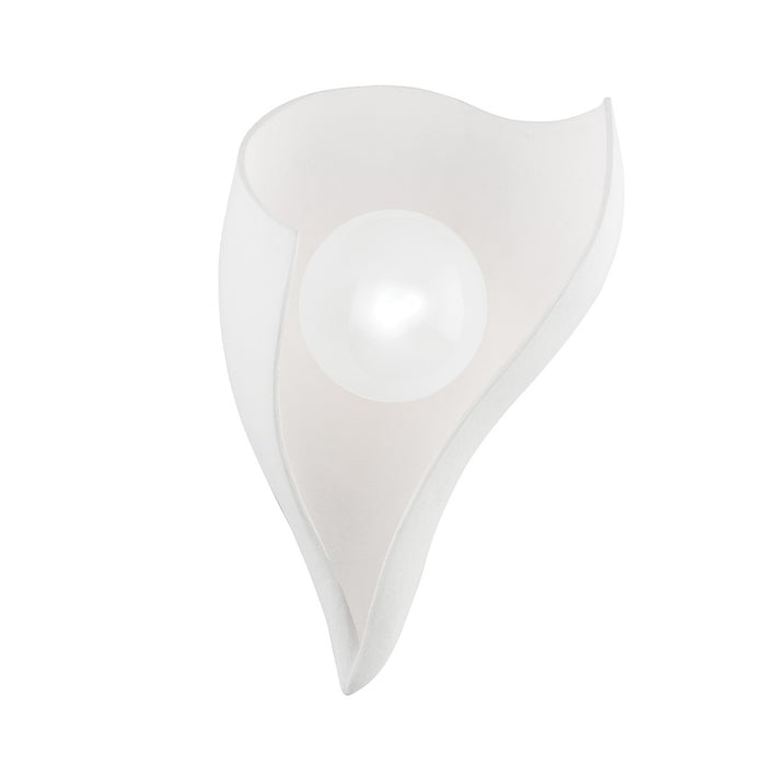 Corbett Lighting 331-01-GSW LED Wall Sconce, Gesso White