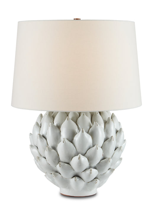 Currey and Company 6000-0741 One Light Table Lamp, Antique White