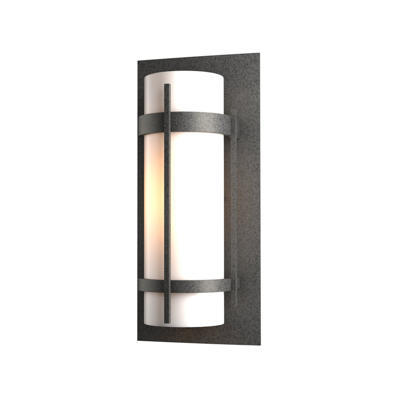 Hubbardton Forge 305893-SKT-20-GG0034 One Light Outdoor Wall Sconce, Coastal Natural Iron