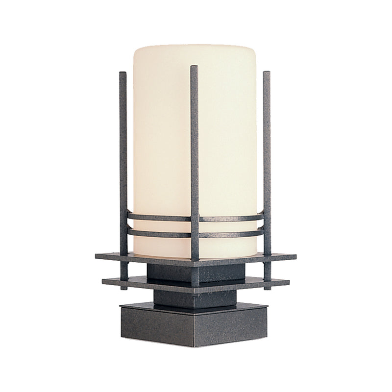 Hubbardton Forge 335796-SKT-20-GG0026 One Light Outdoor Pier Mount, Coastal Natural Iron