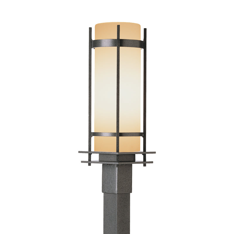 Hubbardton Forge 345895-SKT-20-GG0040 One Light Outdoor Post Mount, Coastal Natural Iron