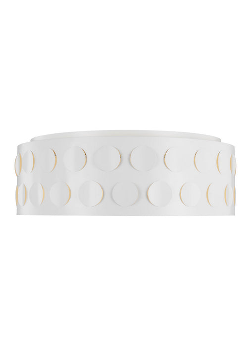 Visual Comfort Studio KSF1024MWT Four Light Flush Mount, Matte White