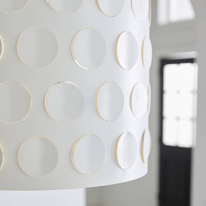 Visual Comfort Studio KSP1003BBS Three Light Pendant, Burnished Brass