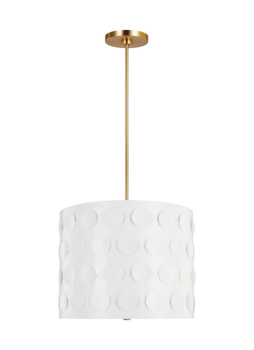 Visual Comfort Studio KSP1003BBS Three Light Pendant, Burnished Brass