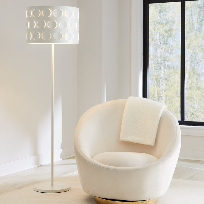 Visual Comfort Studio KST1011MWT1 One Light Floor Lamp, Matte White