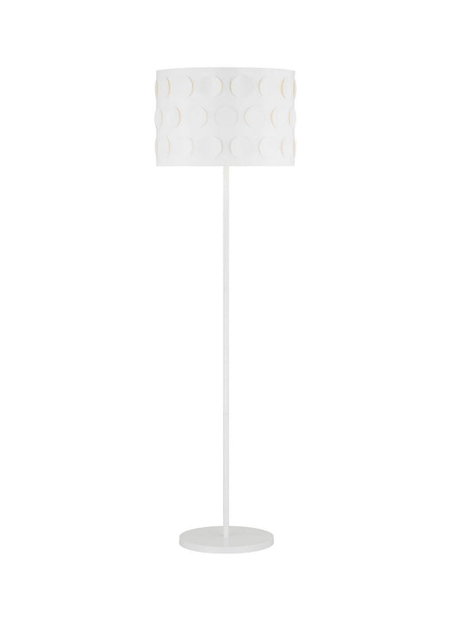 Visual Comfort Studio KST1011MWT1 One Light Floor Lamp, Matte White