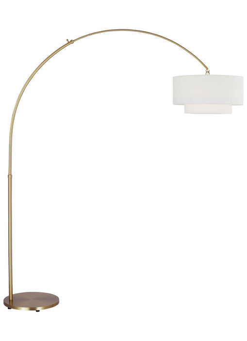 Visual Comfort Studio KST1031BBS1 One Light Floor Lamp, Burnished Brass