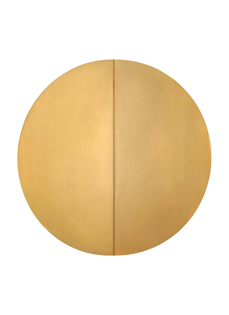 Visual Comfort Studio KSW1011BBS LED Wall Sconce, Burnished Brass