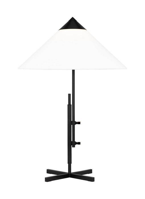 Visual Comfort Studio KT1281BNZ1 One Light Table Lamp, Deep Bronze