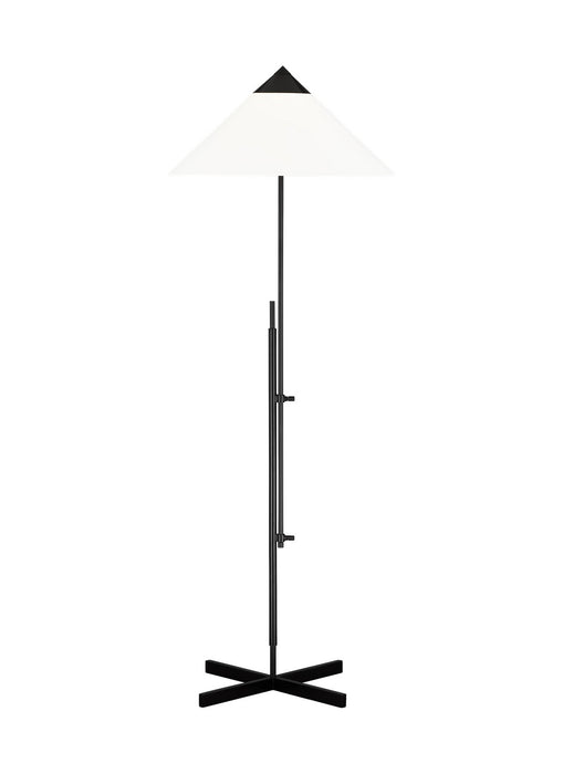 Visual Comfort Studio KT1291BNZ1 One Light Floor Lamp, Deep Bronze