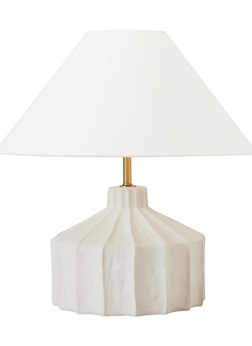 Visual Comfort Studio KT1321MC1 One Light Table Lamp, Matte Concrete