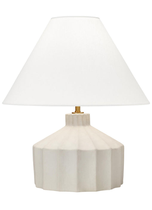 Visual Comfort Studio KT1331MC1 One Light Table Lamp, Matte Concrete