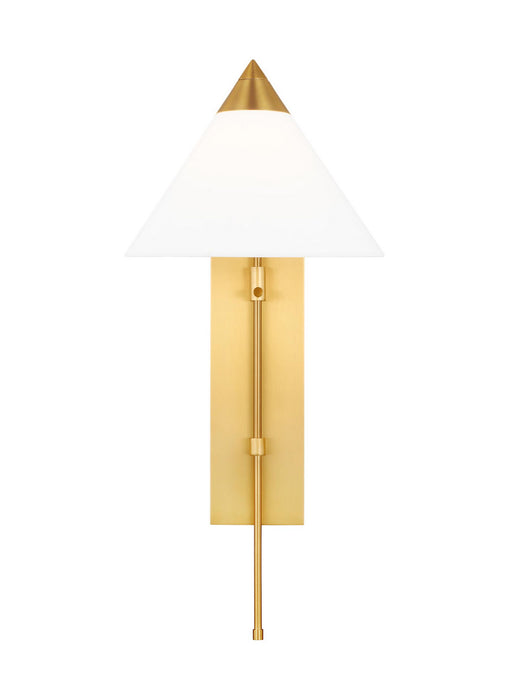 Visual Comfort Studio KWL1121BBS One Light Wall Sconce, Burnished Brass
