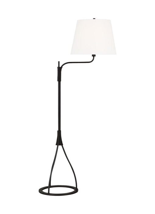 Visual Comfort Studio LT1151AI1 One Light Floor Lamp, Aged Iron