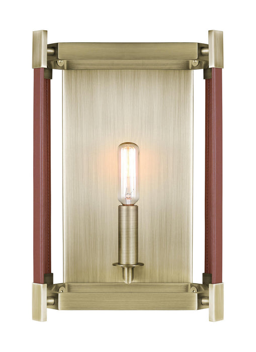 Visual Comfort Studio LW1061TWB One Light Wall Sconce, Time Worn Brass