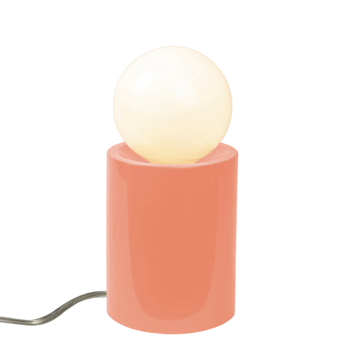 Justice Designs CER-2460-BSH One Light Portable, Gloss Blush