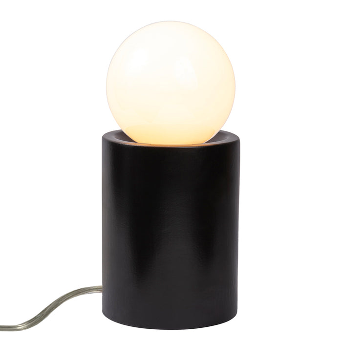 Justice Designs CER-2460-CRB One Light Portable, Carbon - Matte Black