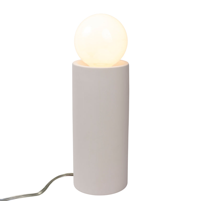 Justice Designs CER-2465-BIS One Light Portable, Bisque
