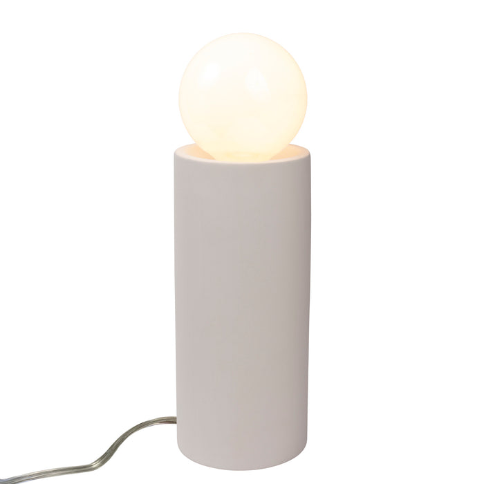 Justice Designs CER-2465-BIS One Light Portable, Bisque