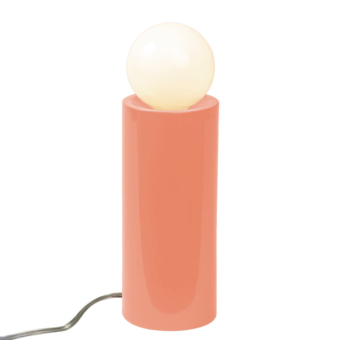 Justice Designs CER-2465-BSH One Light Portable, Gloss Blush