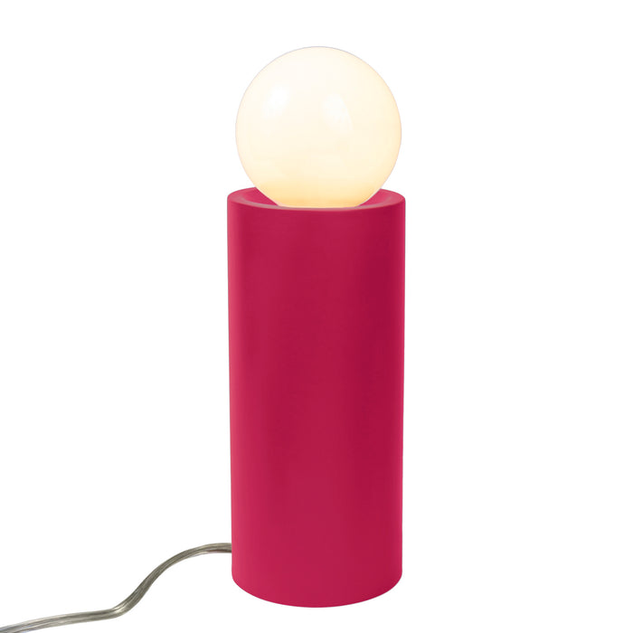 Justice Designs CER-2465-CRSE One Light Portable, Cerise