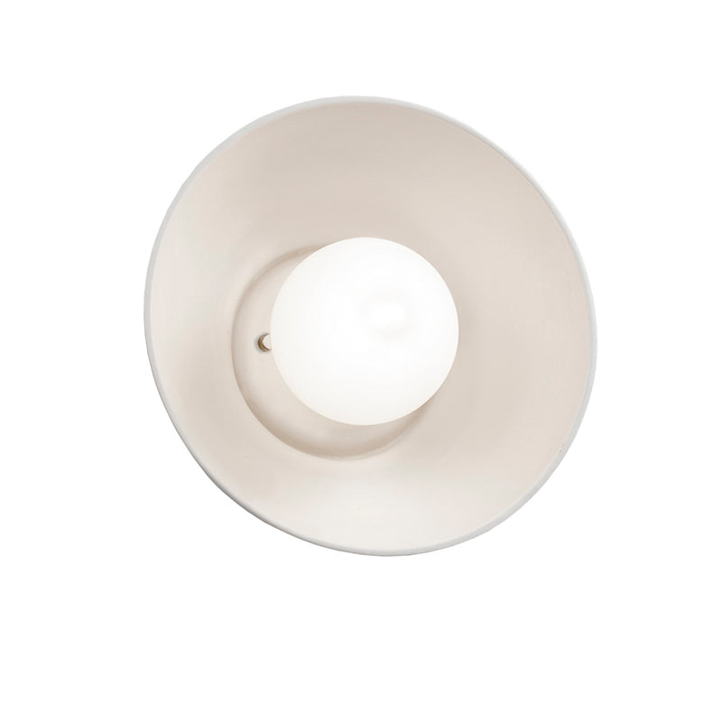 Justice Designs CER-3030-BIS Wall Sconce, Bisque