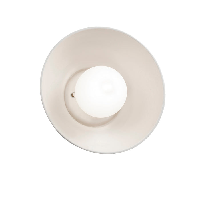 Justice Designs CER-3030-BIS Wall Sconce, Bisque