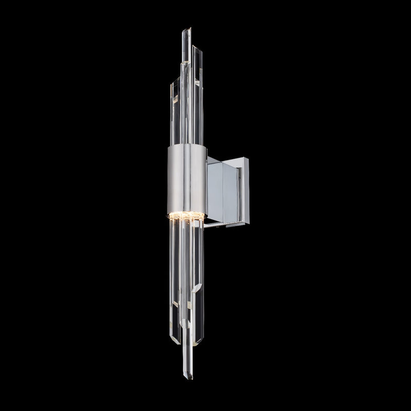 Allegri 037922-010-FR001 LED Wall Sconce, Polished Chrome