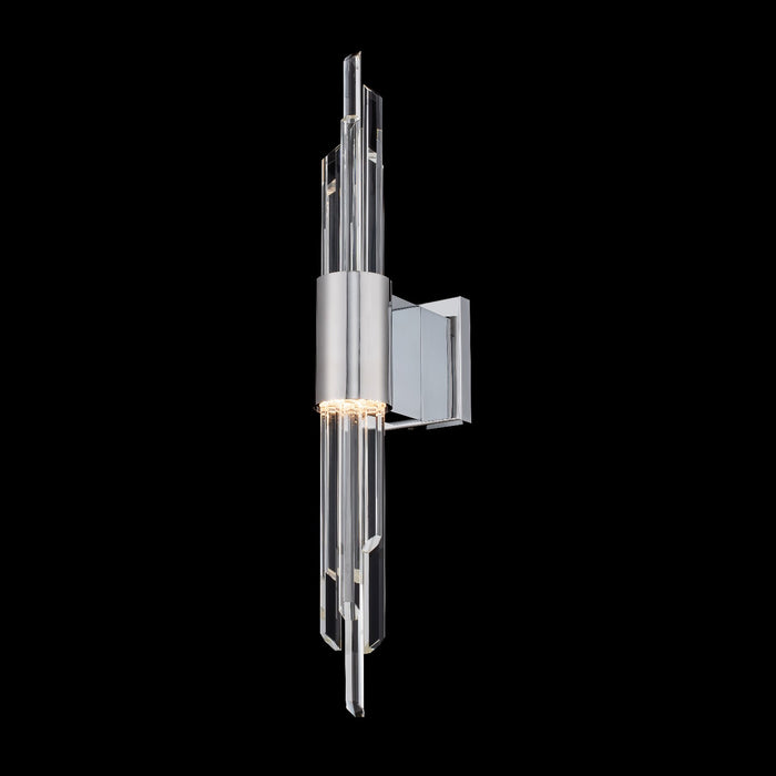 Allegri 037922-010-FR001 LED Wall Sconce, Polished Chrome