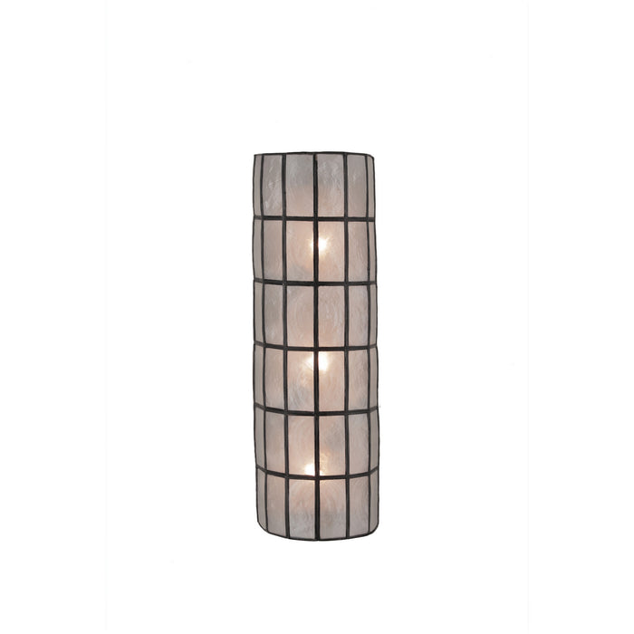 Kalco 514921MB Three Light Wall Sconce, Matte Black