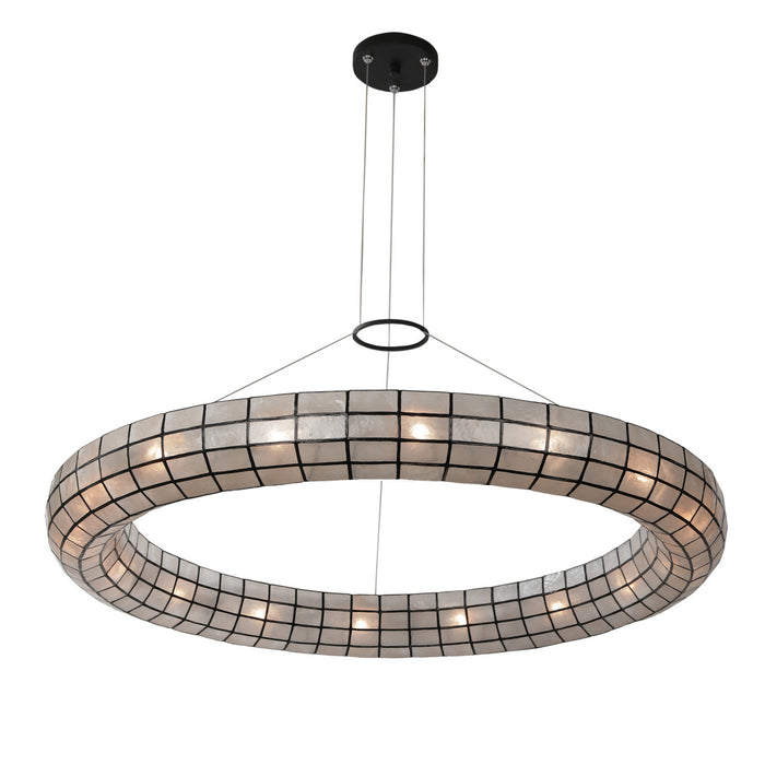 Kalco 514957MB 16 Light Pendant, Matte Black