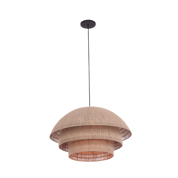 Kalco 515256MB One Light Pendant, Matte Black