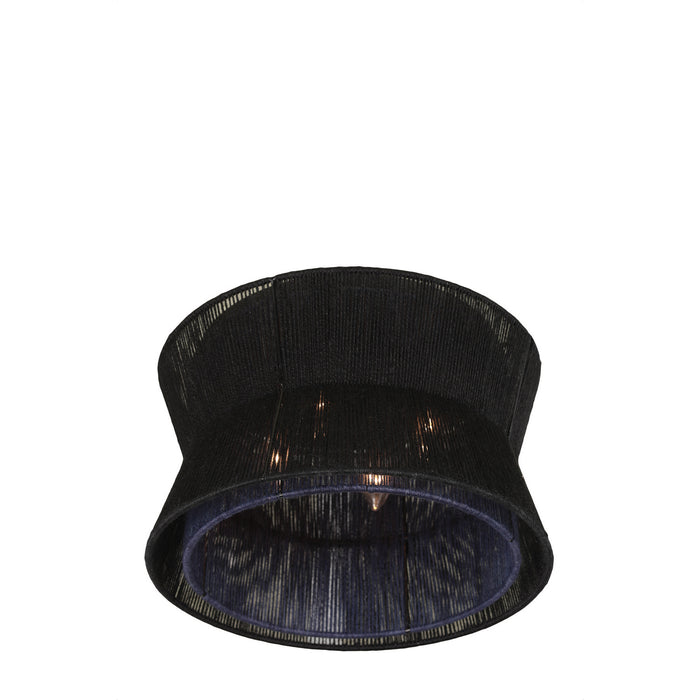 Kalco 515541MB Four Light Flush Mount, Matte Black