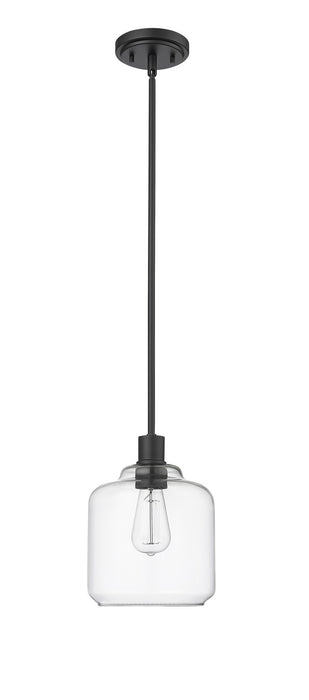 Millennium 46901-MB One Light Mini-Pendant, Matte Black
